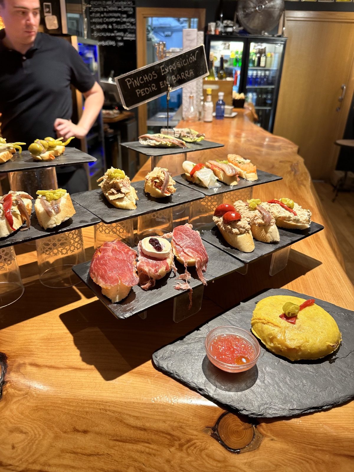 Barbereich im LaBaka in Zarautz im Baskenland