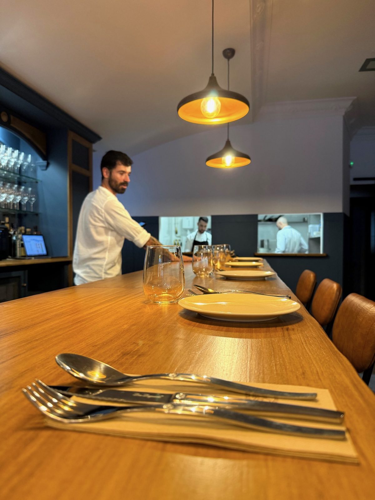 Theke im Alboka in Gros in Donostia-San Sebastián